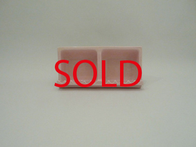 Nr. 0107
Beautiful light pink soapholder to build in between shower-tiles

[b]Boch Freres Keramis[/b]

Stamp used from 1880 untill 1920

Good vintage condition, one very little factory chip and some hairlines underneath the glaz from aging

H 15 cm x W 30 cm x D 7,5 cm

20 euro

[url=https://kosai.be/gallery/contact.php?referer=index.php][img]https://kosai.be/gallery/varia/buy.jpg[/img][/url]


[img]https://www.kosai.be/images/0107.jpg[/img]


[img]https://www.kosai.be/images/0107_3lr.jpg[/img]


[img]https://www.kosai.be/images/0107_4lr.jpg[/img]


[img]https://www.kosai.be/images/0107_5lr.jpg[/img]


[img]https://www.kosai.be/images/0107_6lr.jpg[/img]


[img]https://www.kosai.be/images/0107_7lr.jpg[/img]


[img]https://www.kosai.be/images/0107_8lr.jpg[/img]


[url=https://kosai.be/gallery/contact.php?referer=index.php][img]https://kosai.be/gallery/varia/buy.jpg[/img][/url]


[url=https://kosai.be/gallery/displayimage.php?pid=5]Back to top[/url]
Keywords: Boch