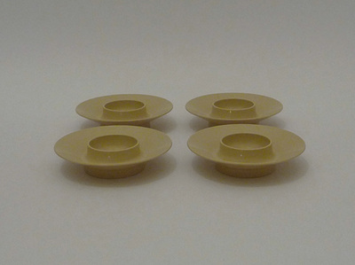 Nr. 0774
Set of four light brown plastic egg cups

Good vintage condition, no damage

[url=https://kosai.be/gallery/contact.php?referer=index.php][img]https://kosai.be/gallery/varia/buy.jpg[/img][/url]


[img]https://www.kosai.be/images/0774.jpg[/img]


[img]https://www.kosai.be/images/0774_2lr.jpg[/img]


[img]https://www.kosai.be/images/0774_3lr.jpg[/img]


[url=https://kosai.be/gallery/contact.php?referer=index.php][img]https://kosai.be/gallery/varia/buy.jpg[/img][/url]


[url=https://kosai.be/gallery/displayimage.php?pid=32]Back to top[/url]
Keywords: Others
